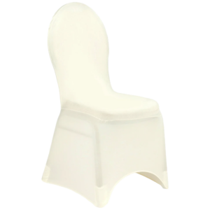 Ivory Spandex - Chair Covers