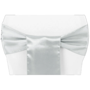 Silver - Chair Sash