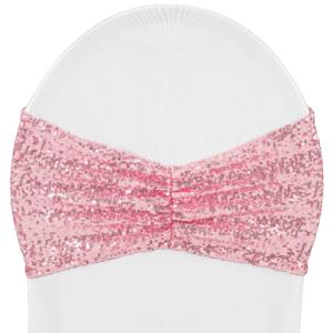 Watermelon - Spandex Sequin Chair Sash