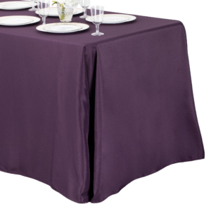 Eggplant - Polyester 90" x 156"