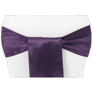 Eggplant - Chair Sash