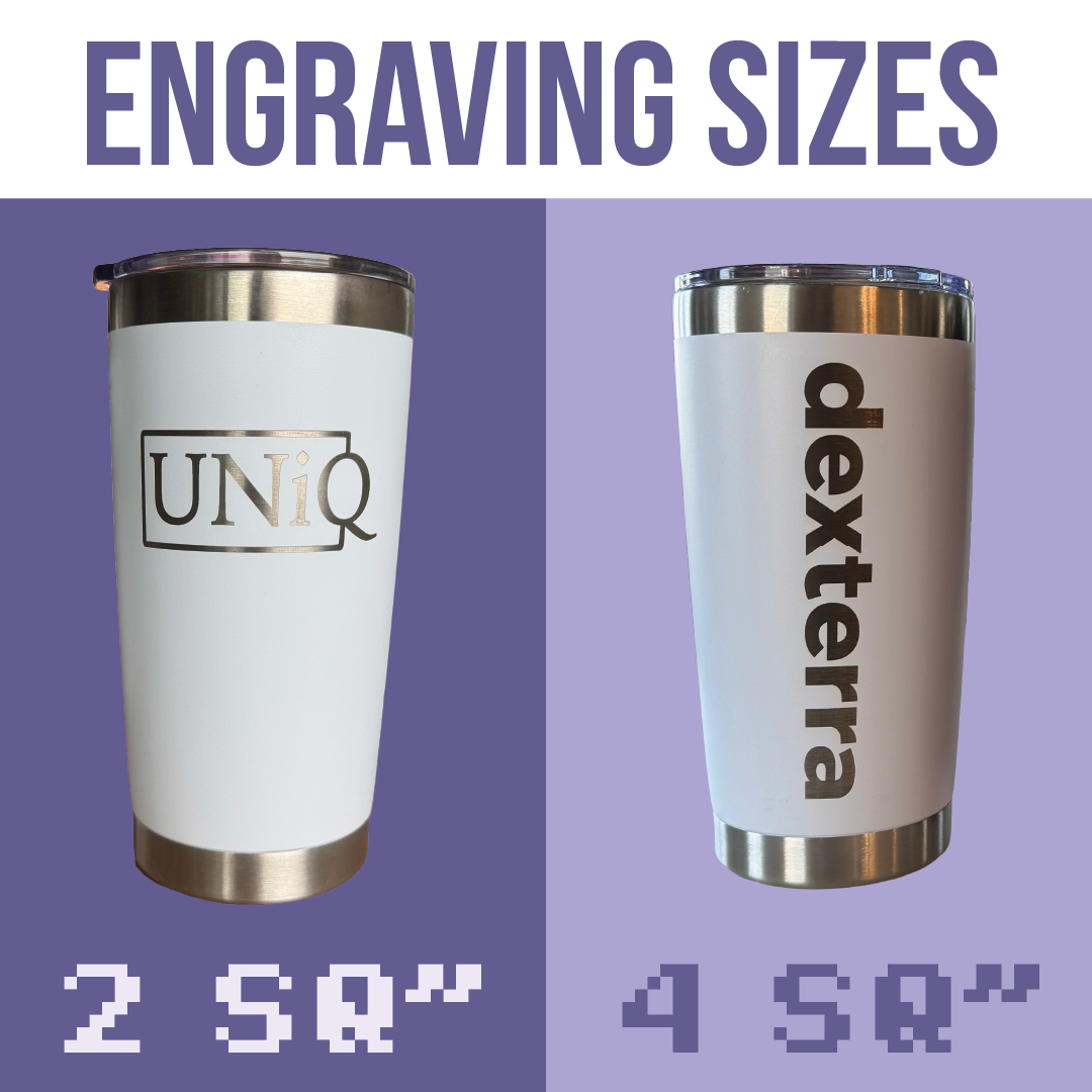 Generic 20 oz laser engraved Tumbler - Image 2